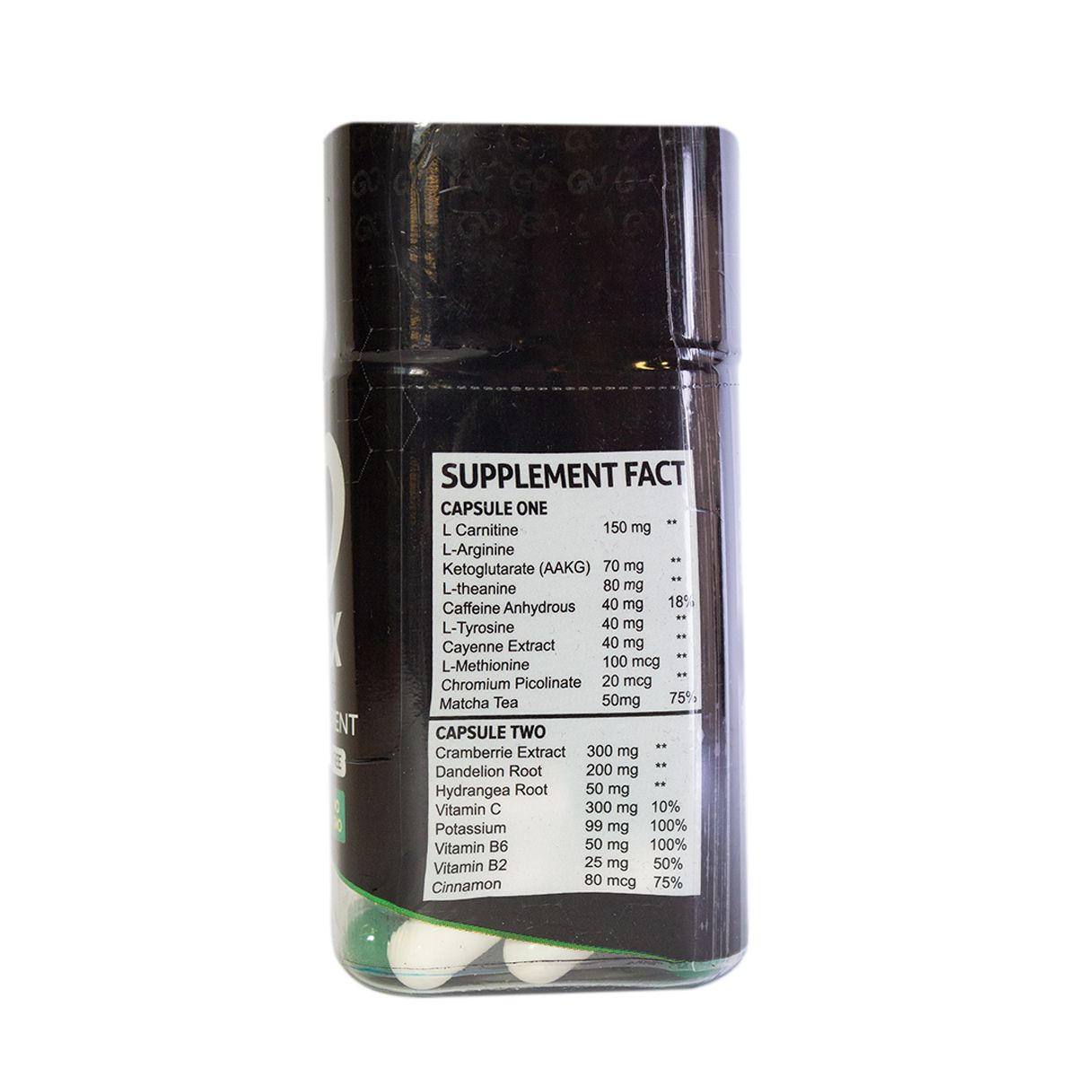 QUEMADOR DE GRASA GO DETOX 30 CÁPSULAS